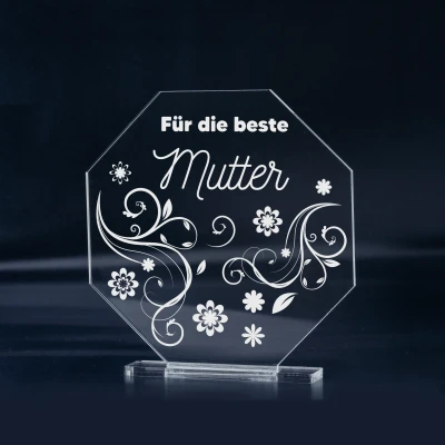 Personalisierte Trophäe - Beste Mutter