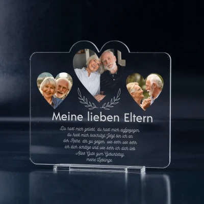 Personalisierte Trophäe - Meine lieben Eltern