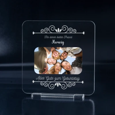 Personalisierte Trophäe - Bester Freund