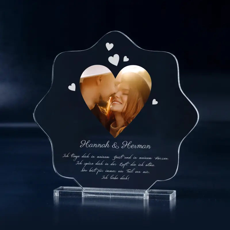 Personalisierte Trophäe - Für ein Paar