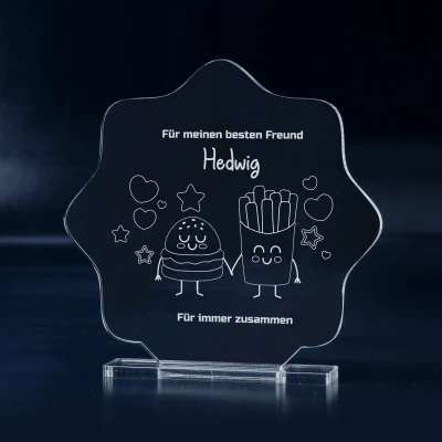 Personalisierte Trophäe - Für immer zusammen