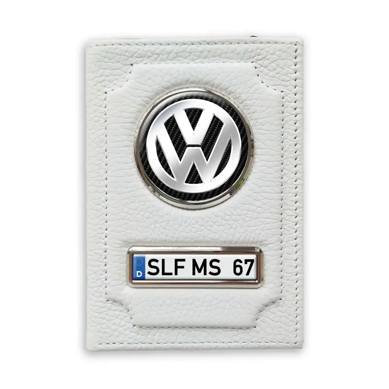Geldbörse mit Geldfach - Volkswagen-Silver