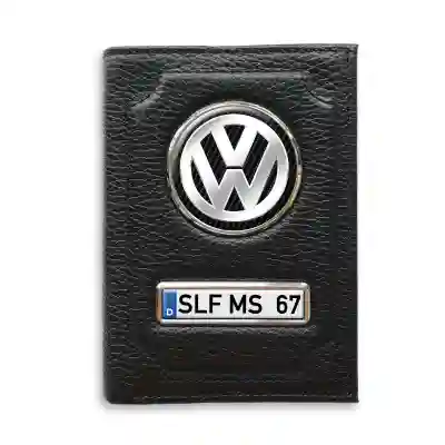 Geldbörse mit Geldfach - Volkswagen-Silver