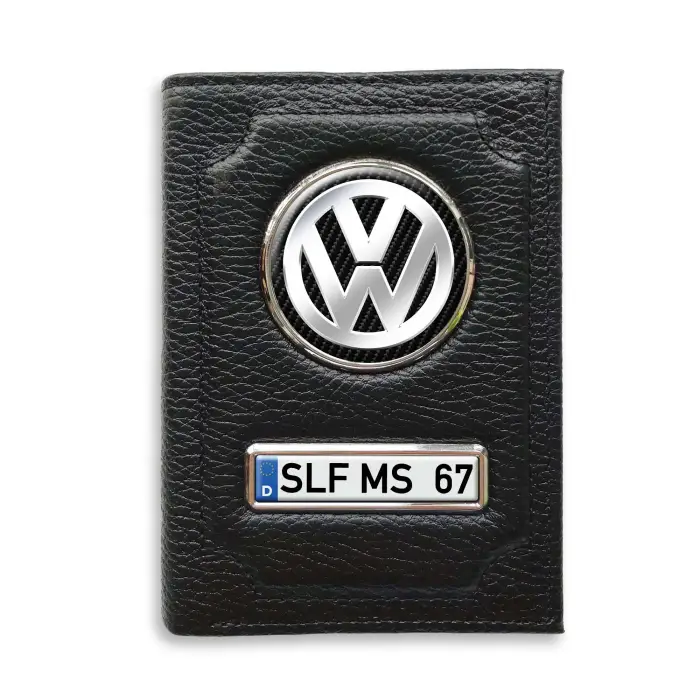 Geldbörse mit Geldfach - Volkswagen-Silver