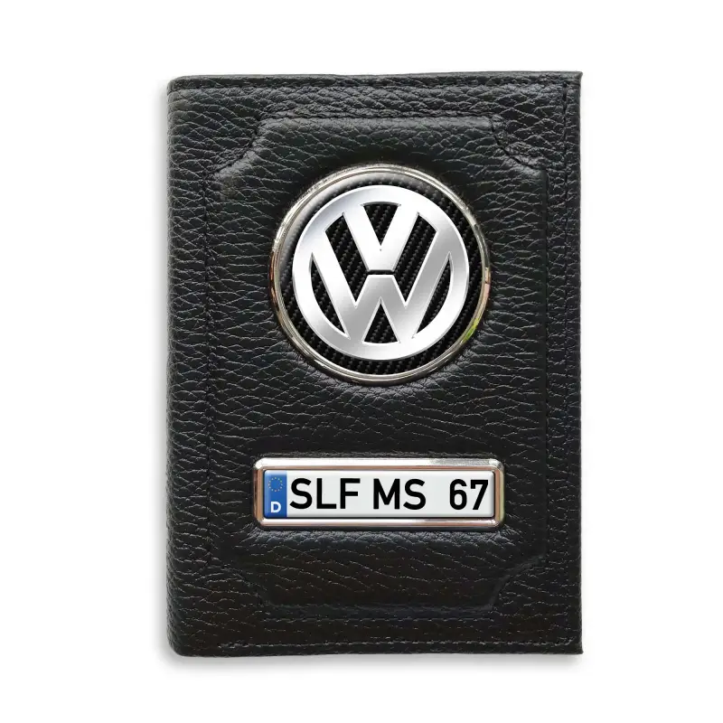 Geldbörse mit Geldfach - Volkswagen-Silver