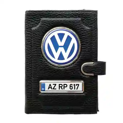 Geldbörse mit Geldfach mit Clip - VW