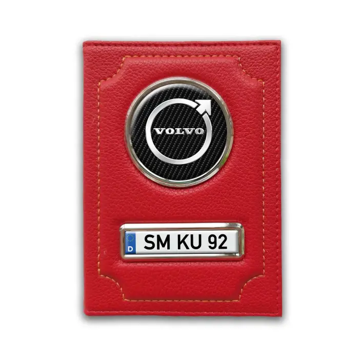 Geldbörse mit Geldfach - Volvo-Silver