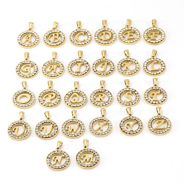 Personalisierte Halskette mit Initiale