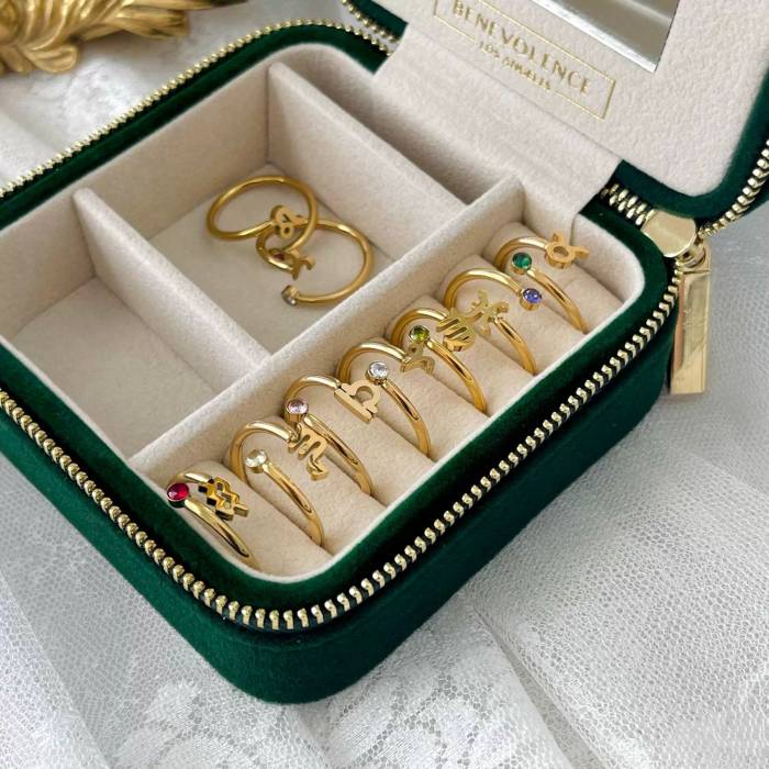 Personalisierter Ring mit deinem Sternzeichen