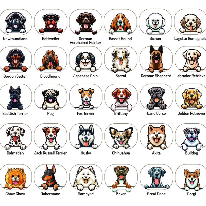 Personalisierter Hundenapf aus Kunststoff - Hunderasse