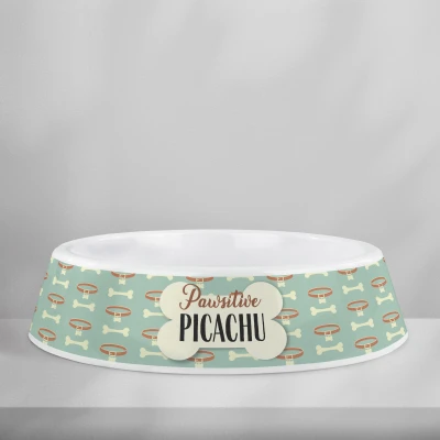 Personalisierter Hundenapf aus Kunststoff - Pfotenpositiv