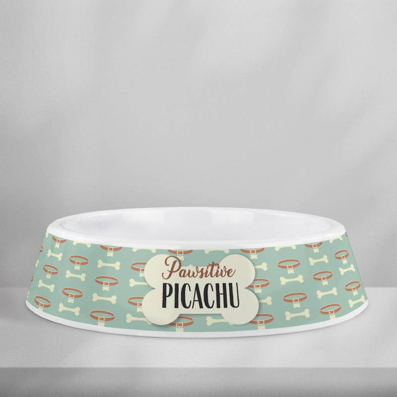 Personalisierter Hundenapf aus Kunststoff - Pfotenpositiv