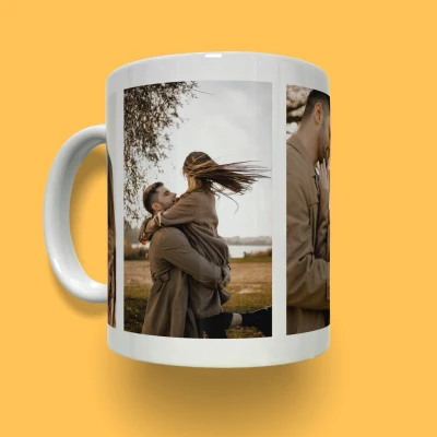 Personalisierte Tasse - Mit 4 Bildern