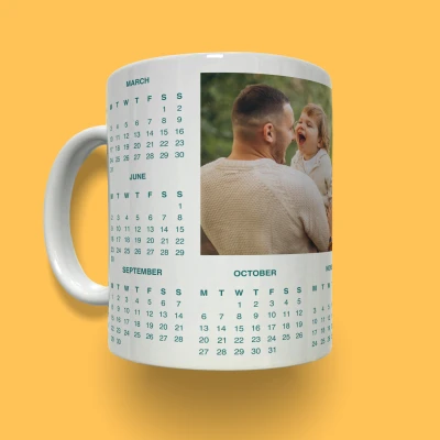 Personalisierte Tasse - Kalender