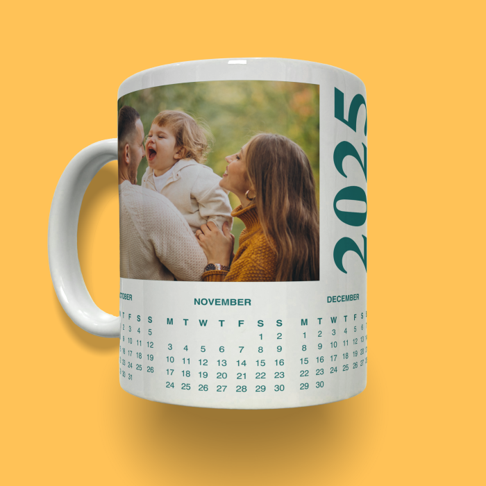 Personalisierte Tasse - Kalender