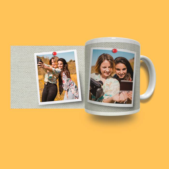 Personalisierte Tasse - 2 Fotos
