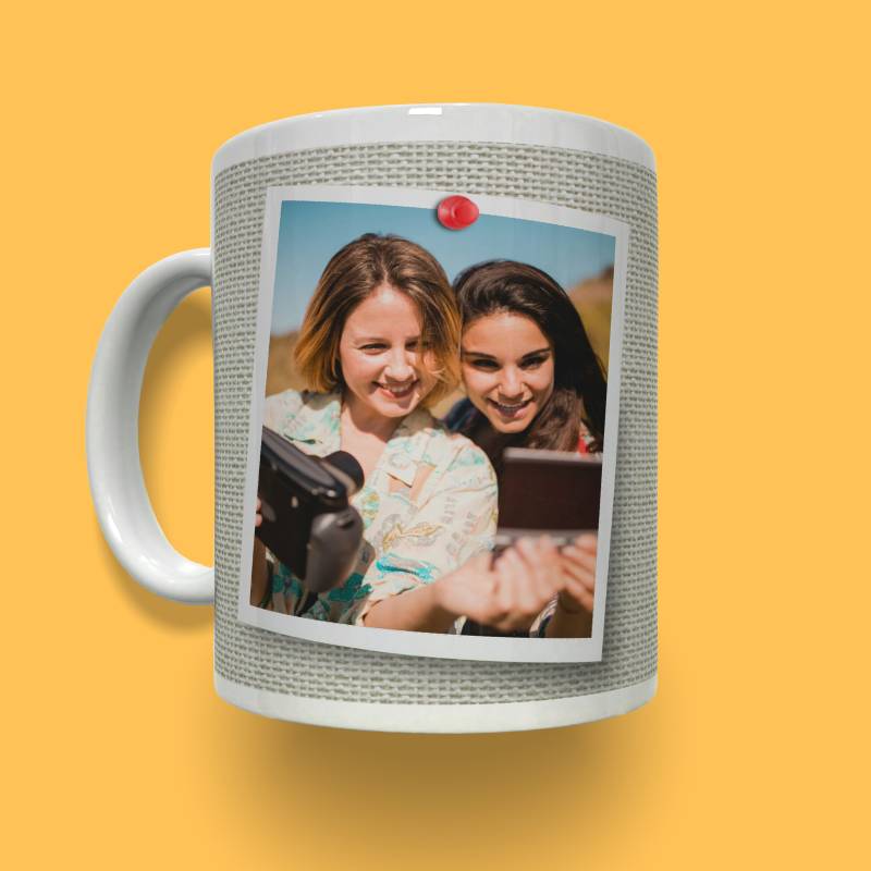 Personalisierte Tasse - 2 Fotos