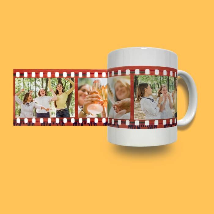 Personalisierte Tasse - 3 Fotos