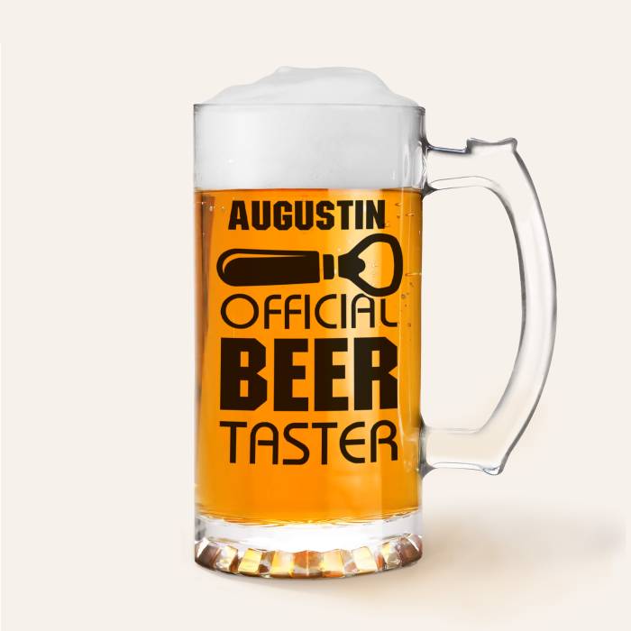 Personalisierter Bierkrug – Bierverkoster