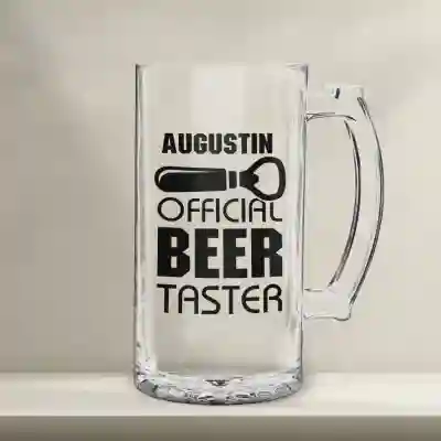 Personalisierter Bierkrug – Bierverkoster