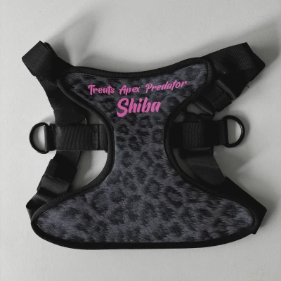 Personalisierter Hundegeschirr - Raubtier