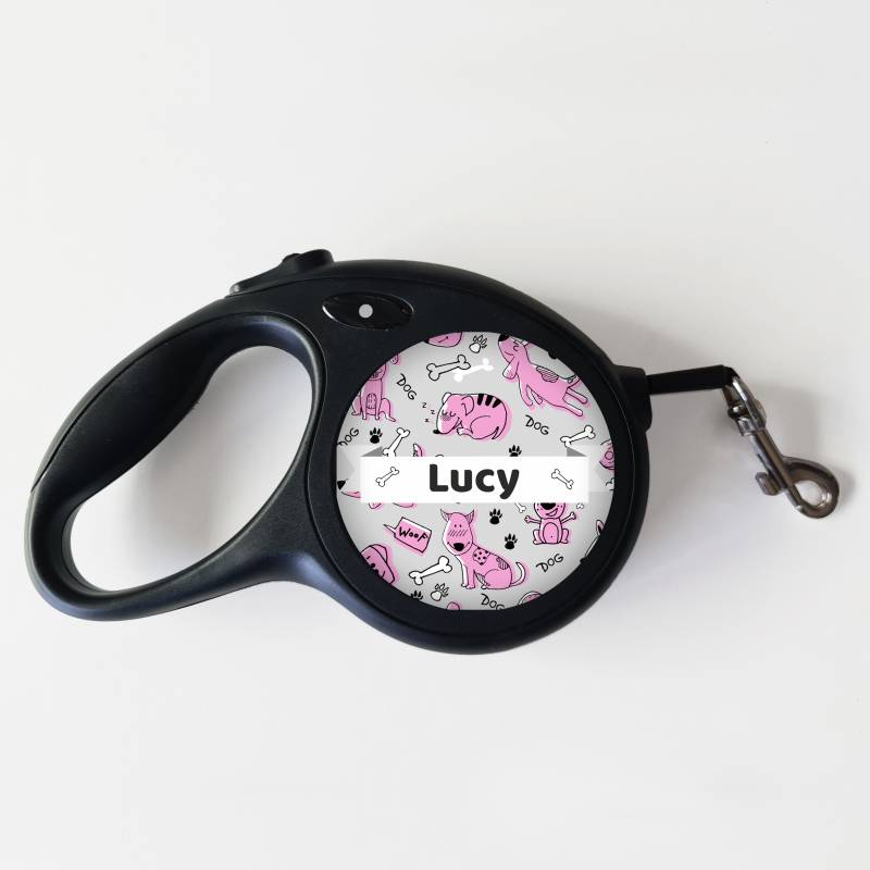 Leine für Hunde – Name und Telefonnummer