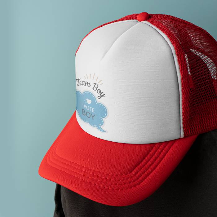 Personalisierte Kappe - Team Boy