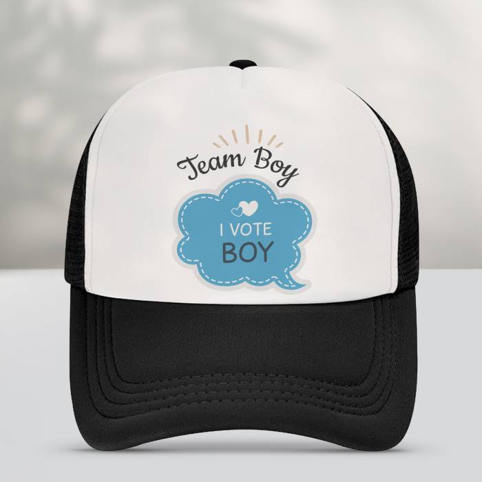 Personalisierte Kappe - Team Boy