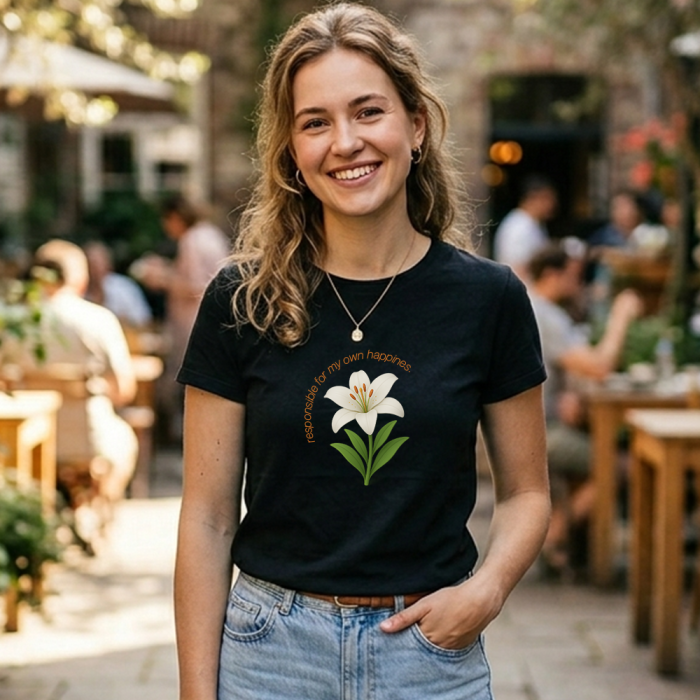 Personalisierte T-Shirt – Verantwortlich für mein eigenes Glück