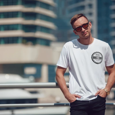 Personalisierte T-Shirt für den Junggesellenabschied - Trinkteam