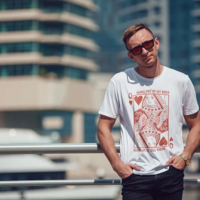 Personalisierte T-Shirt – König der Herzen