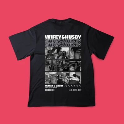 Personalisierte T-Shirt – Wifei & Husby