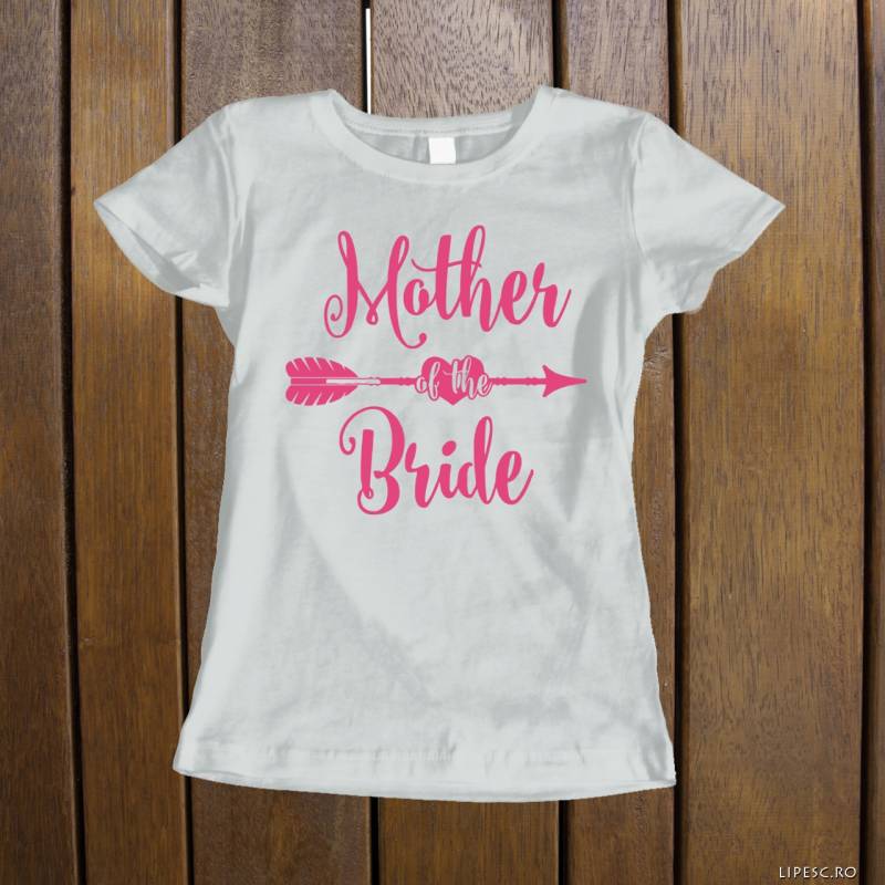 Personalisiertes T-Shirt für den Junggesellinnenabschied – Mother bride