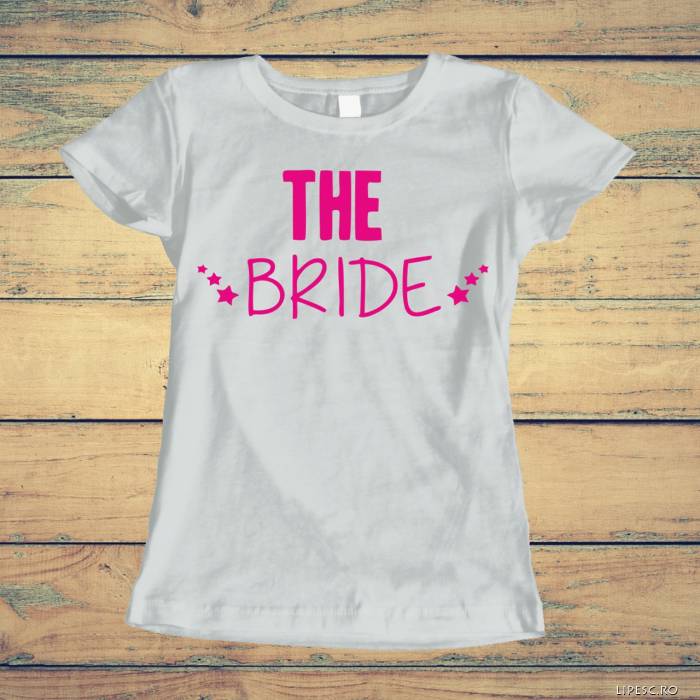 Personalisiertes T-Shirt für den Junggesellinnenabschied – The Bride
