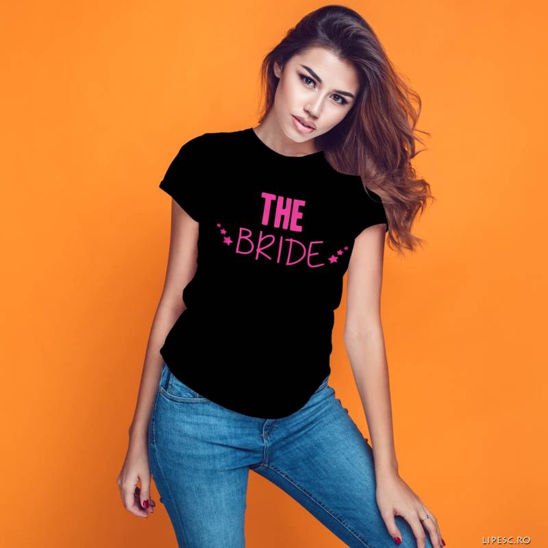 Personalisiertes T-Shirt für den Junggesellinnenabschied – The Bride