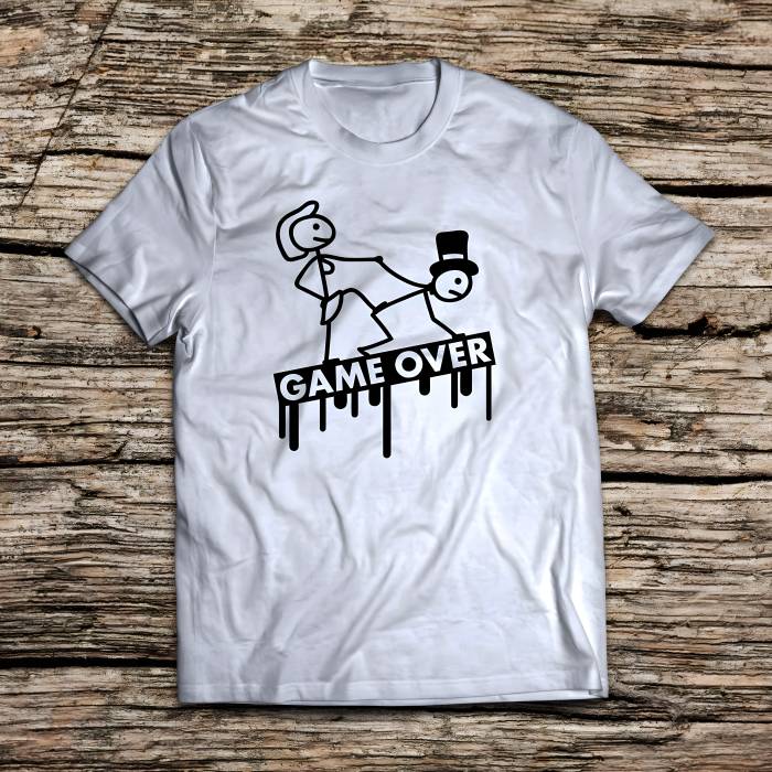 Personalisierte T-Shirt für den Junggesellenabschied – It’s all over