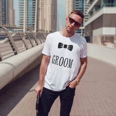 Personalisierte T-Shirt für den Junggesellenabschied – Future husband