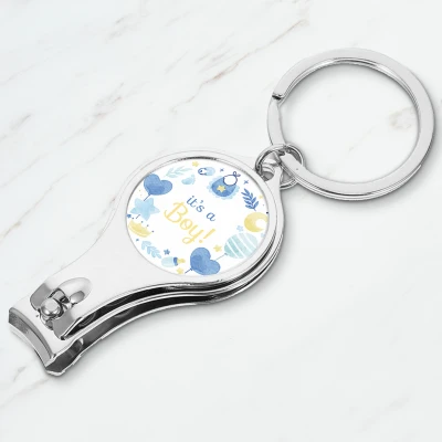 Personalisierter Nagelknipser – Es ist ein Junge!