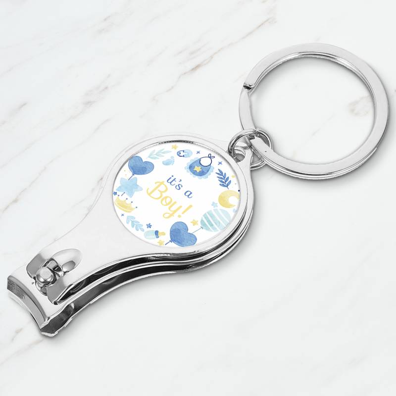 Personalisierter Nagelknipser – Es ist ein Junge!