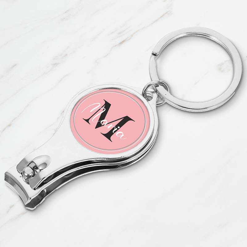 Personalisierter Nagelknipser – Mit Initiale und Name