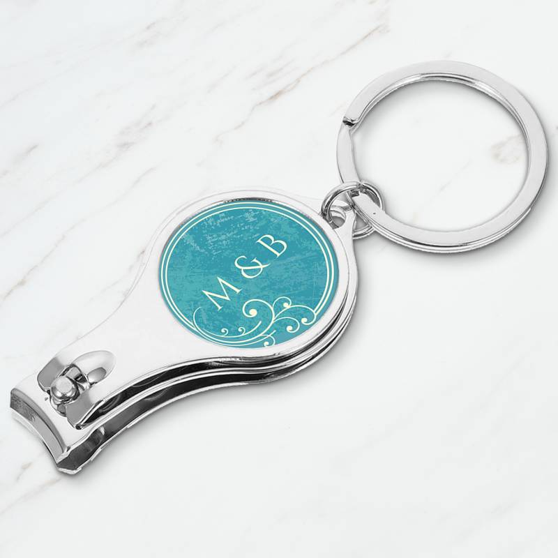 Personalisierter Nagelknipser – Mit Initialen