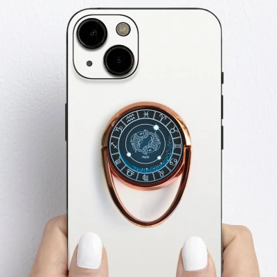 Personalisierter Ring-Handyhalter – Fische