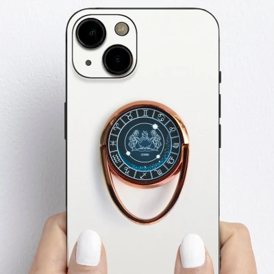 Personalisierter Ring-Handyhalter - Zwillinge