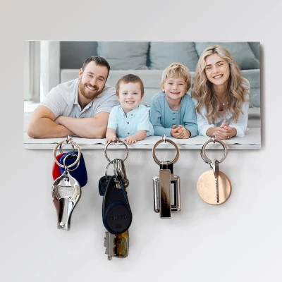 Personalisierter Schlüsselhalter – Mit einem Bild