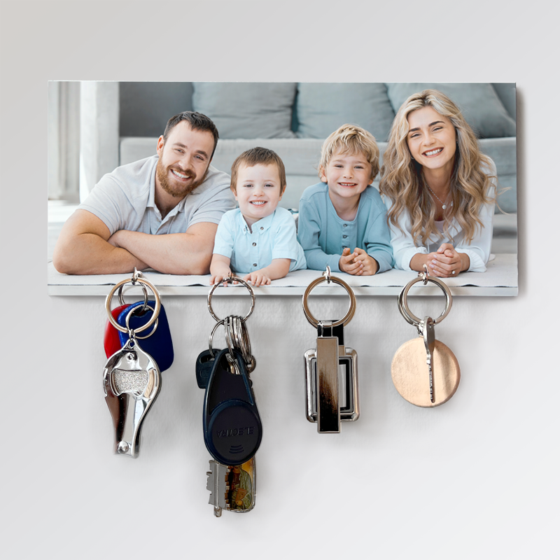 Personalisierter Schlüsselhalter – Mit einem Bild