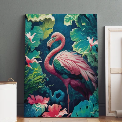 Personalisierte Bild - Flamingo