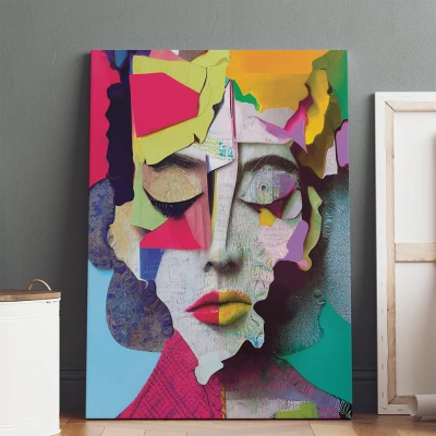 Bild - Abstraktes Gesicht