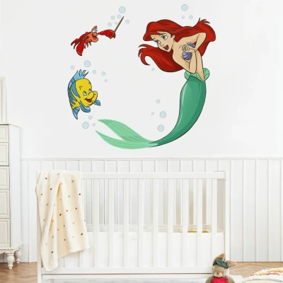 Wandaufkleber Die kleine Meerjungfrau