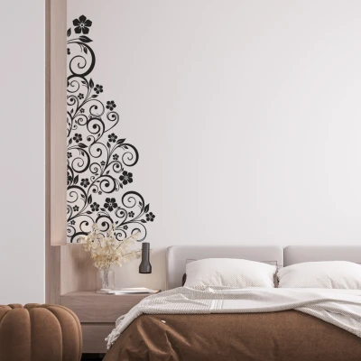 Florale Wandaufkleber