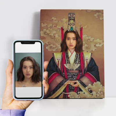 Personalisiertes königliches Gemälde - Majestät